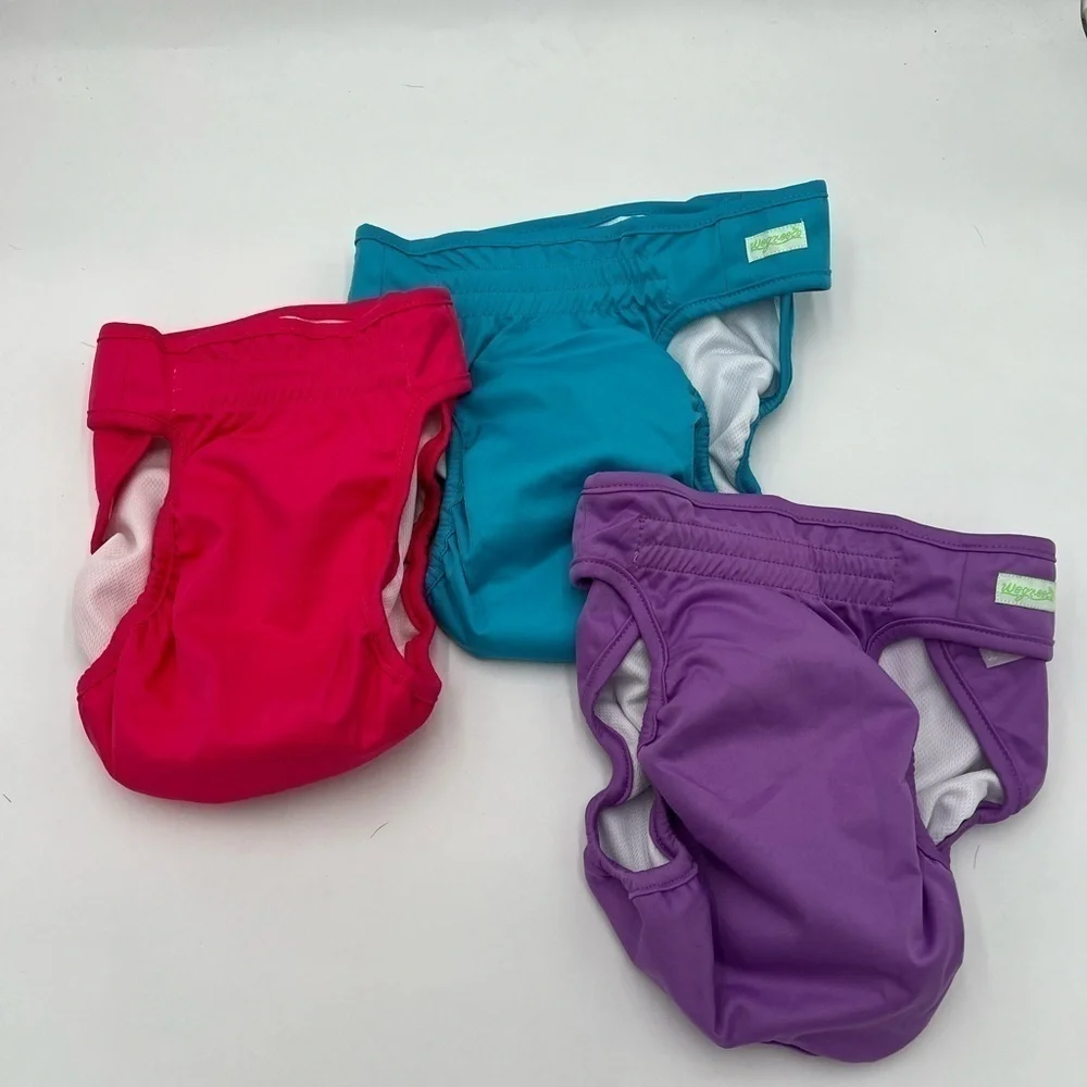 Wegreeco Washable Reusable Premium Female Dog Diapers, X-Large Size